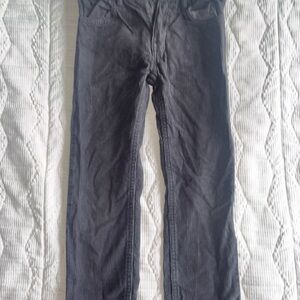 H&M kids Gray Slim-Fit Corduroy Pants